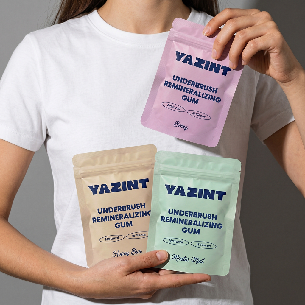 YAZINT® Underbrush Remineralizing Gum