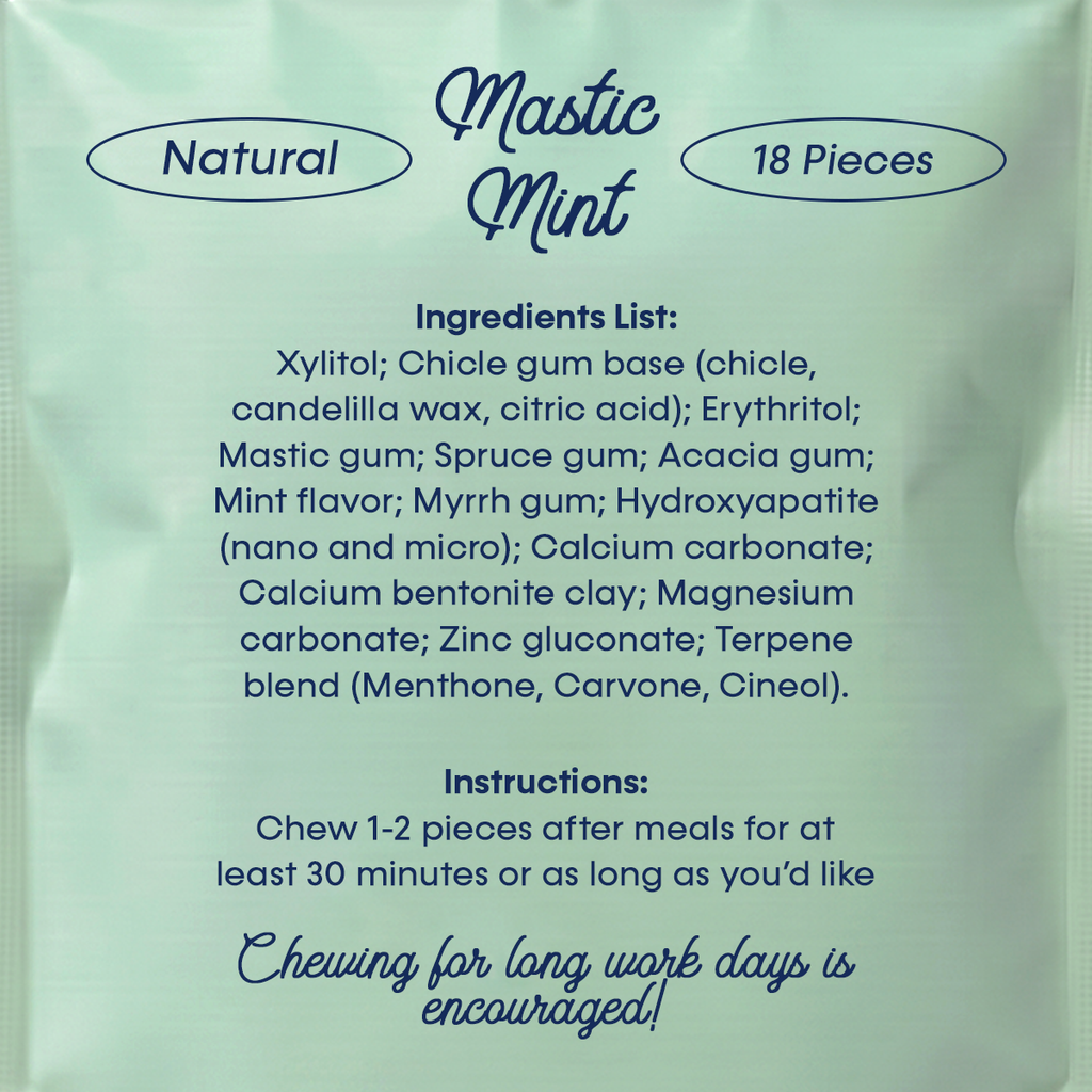 YAZINT® Underbrush Remineralizing Gum