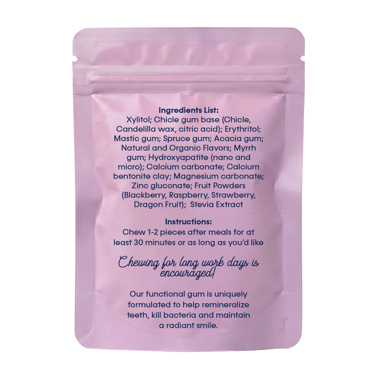 YAZINT® Underbrush Remineralizing Gum