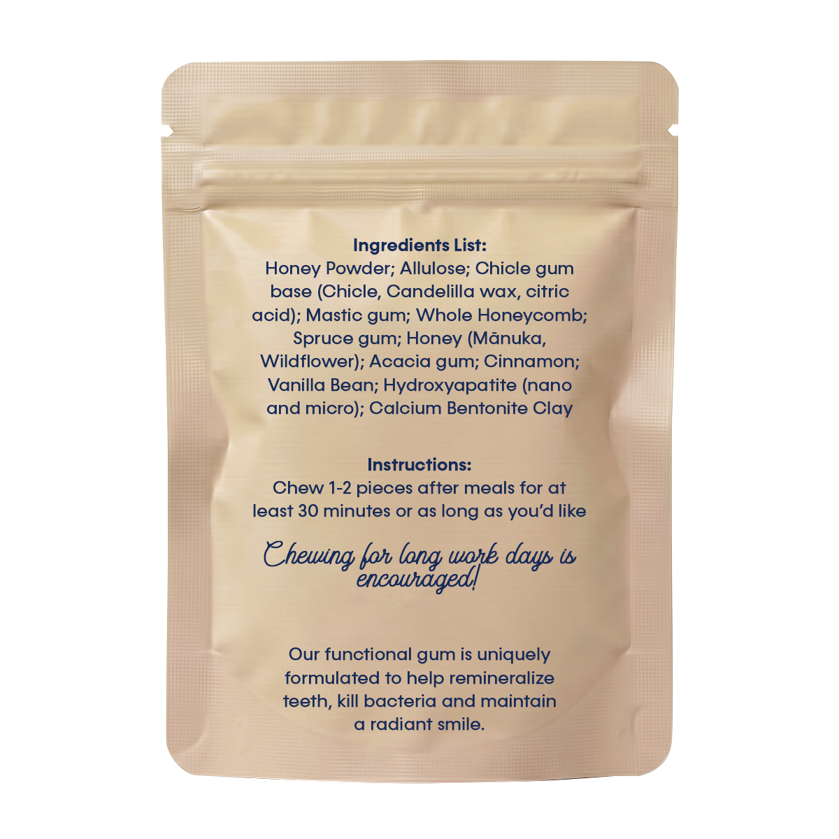YAZINT® Underbrush Remineralizing Gum